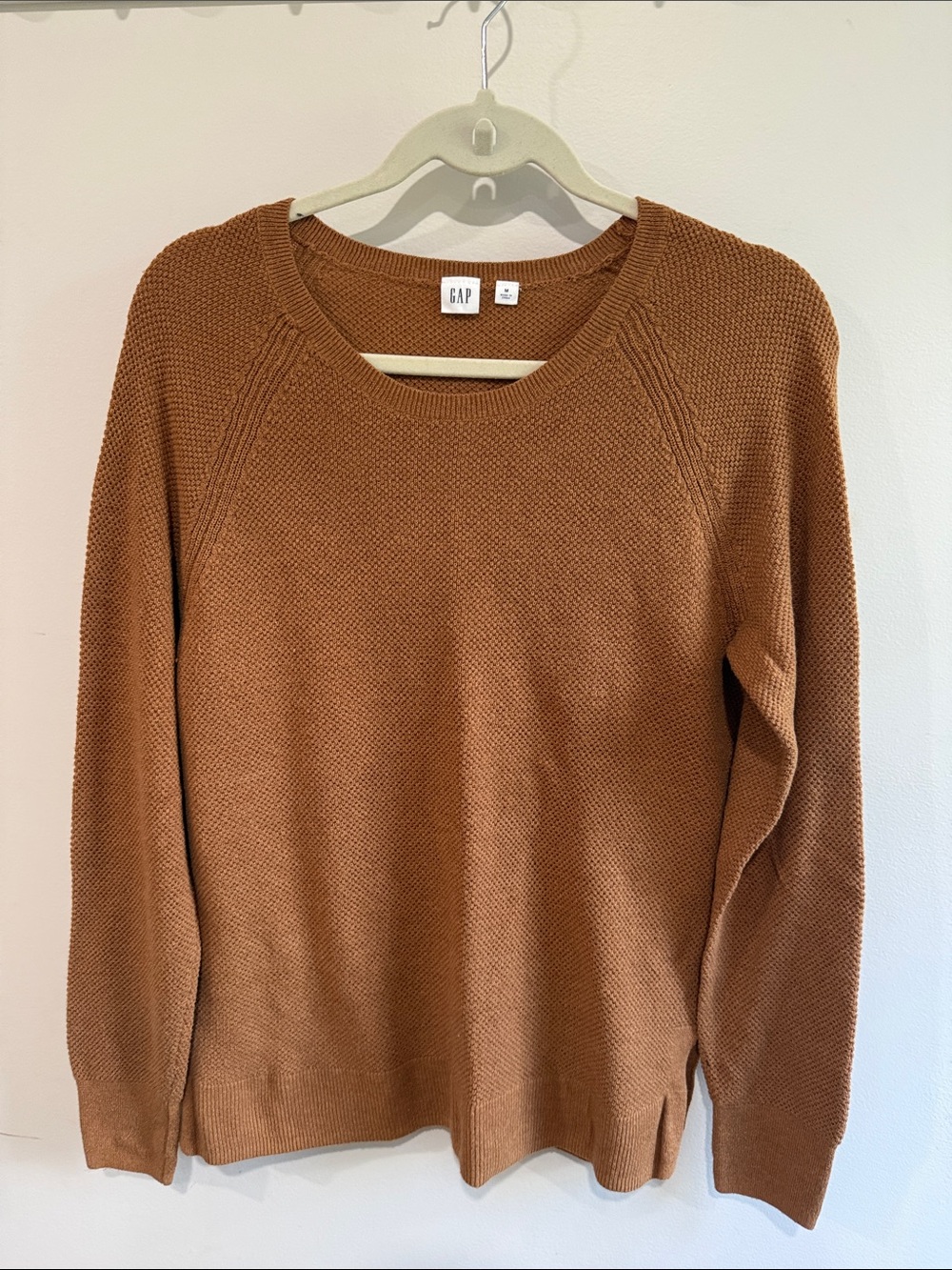 GAP Scoop-Neck Sweater in Warm Rust